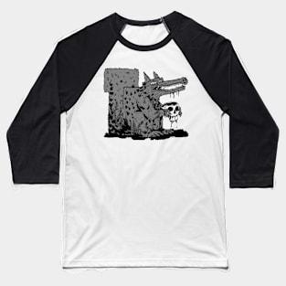 Squirrel wolf Baseball T-Shirt